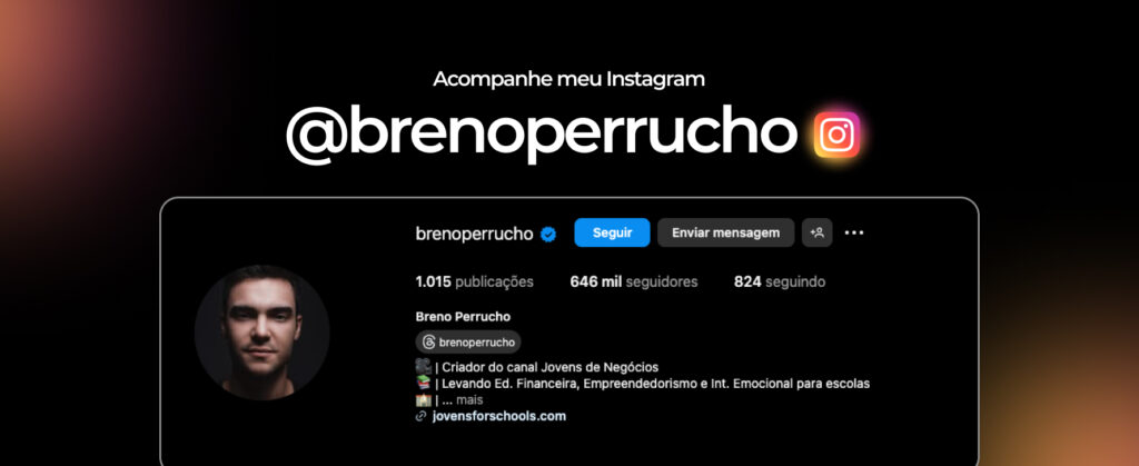Acompanhe meu Instagram: @brenoperrucho